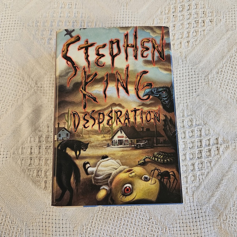 Desperation By Stephen King Hardcover 1st Edition 1st Printing 1996 Dust Cover